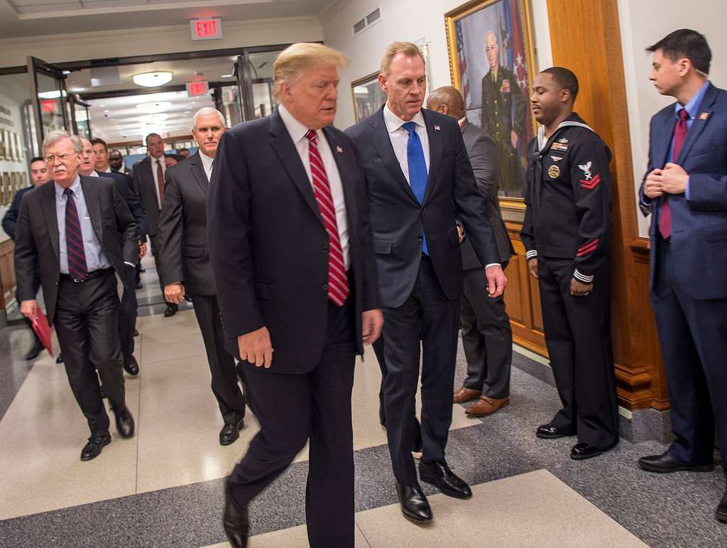 us president donald trump meets with us acting f5010b 10244349339268843213217