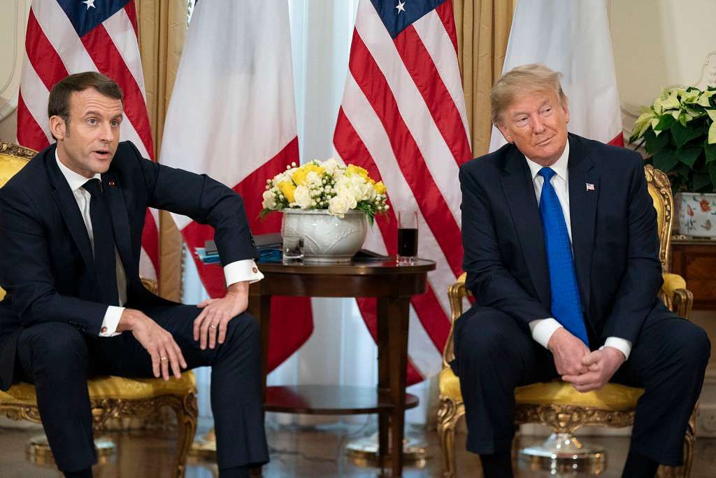 donald trump and emmanuel macron at nato 70th anniversary 77c521 1024281292599936111645061450
