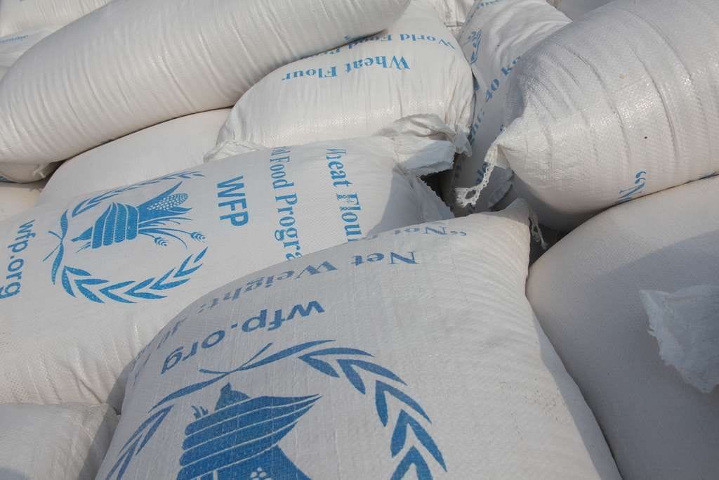 palletes of food provided by the worlds food program cf549e 10241805395333571985096