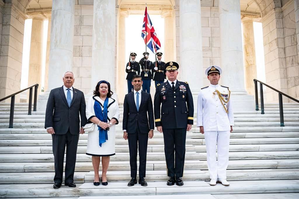 united kingdom prime minister rishi sunak visits arlington national cemetery 4fa33d 10245347296388448985526