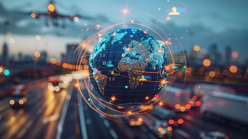 Top 50 Assets in the World: A Global Snapshot of Wealth and Power 1 global network visualization stockcake2736698379477670997