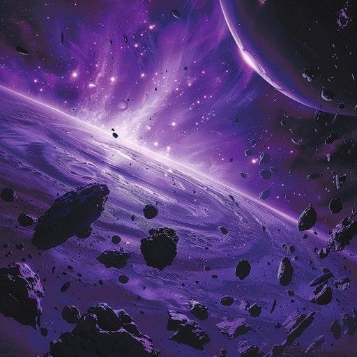 cosmic asteroid field stockcake4074579700981209489