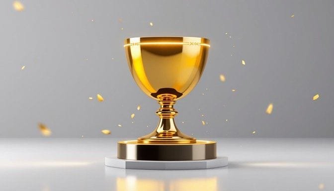 Padma Vibhushan Honours Justice (Retd.) K. T. Thomas for a Lifetime Dedicated to Judicial Excellence and Legal Reform 1 glowing golden trophy stockcake1363549222535145911
