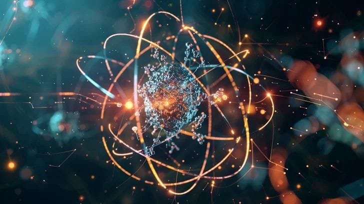 quantum physics representation stockcake3290202035850041701