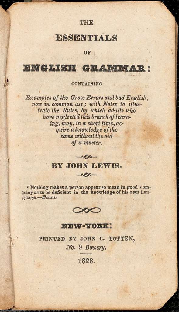 the essentials of english grammar containing examples of the gross errors and 3891b3 10244026042081231679105