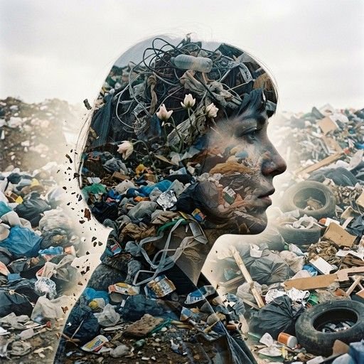 pollution consumes humanity stockcake3772898737473413257