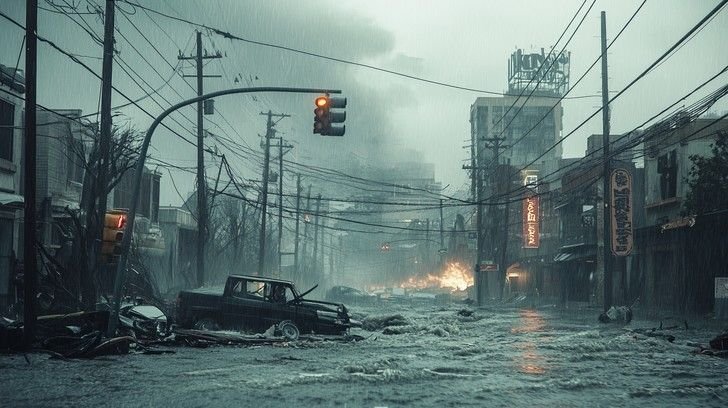 Heavy Rain Sweeps Across South-Eastern Australia, Flooding Hits Hardest-Hit Communities 1 urban flood chaos stockcake6645814027820638787