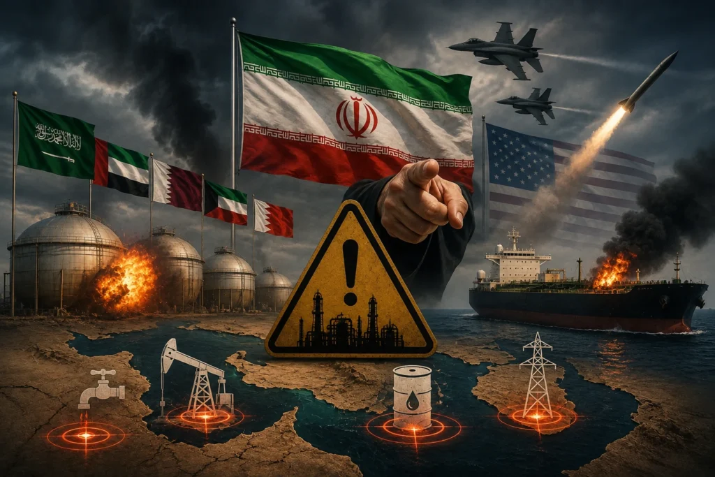 Iran Warns Gulf States of Retaliation as Regional Tensions Intensify 1 file_0000000081b8820b80c7efa4aafb0220