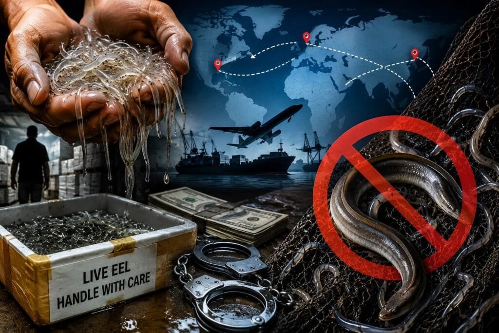 The Dark World of European Eel Trafficking: How a Wildlife Crisis Became a Global Criminal Enterprise 1 file 00000000d88c8208a18dc34219e542a77394954371741030555